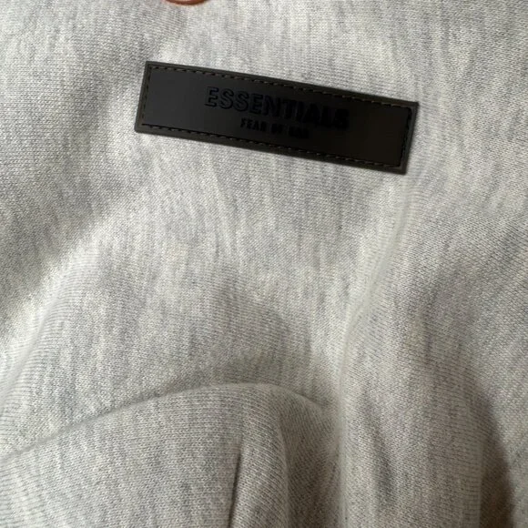 Fear Of God Essential Hoodies - Light Oat - Picture 5 of 5